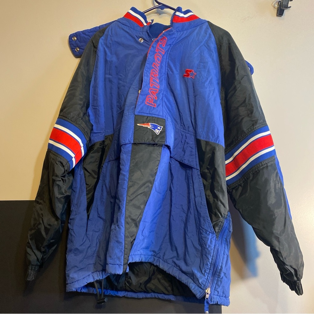 Vintage 90’s New England Patriots Starter Jacket Pro Line NFL Size XL